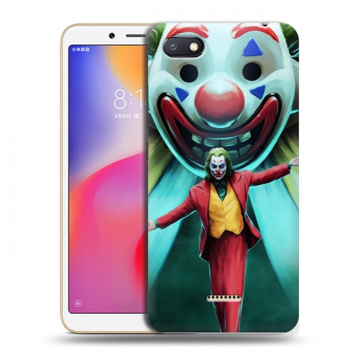 Дизайнерский силиконовый с усиленными углами чехол для Xiaomi RedMi 6A Джокер