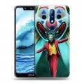 Дизайнерский пластиковый чехол для Nokia 5.1 Plus Джокер