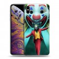 Дизайнерский силиконовый чехол для Iphone Xs Max Джокер