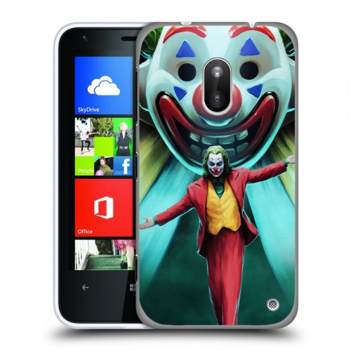 Дизайнерский пластиковый чехол для Nokia Lumia 620 Джокер