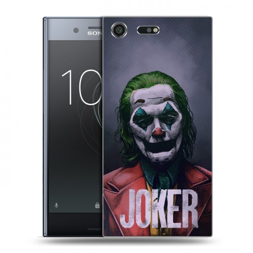 Дизайнерский силиконовый чехол для Sony Xperia XZ Premium Джокер