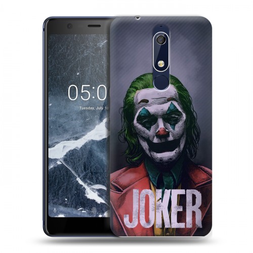 Дизайнерский пластиковый чехол для Nokia 5.1 Джокер