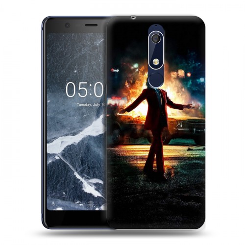 Дизайнерский пластиковый чехол для Nokia 5.1 Джокер