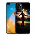 Дизайнерский пластиковый чехол для Huawei P40 Джокер