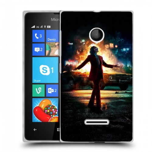 Дизайнерский пластиковый чехол для Microsoft Lumia 435 Джокер