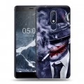 Дизайнерский пластиковый чехол для Nokia 5.1 Джокер