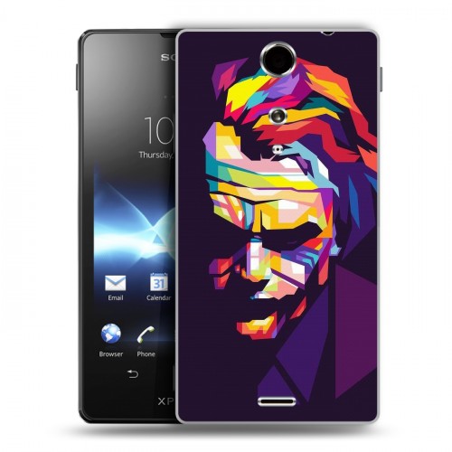 Дизайнерский пластиковый чехол для Sony Xperia TX Джокер