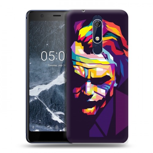 Дизайнерский пластиковый чехол для Nokia 5.1 Джокер