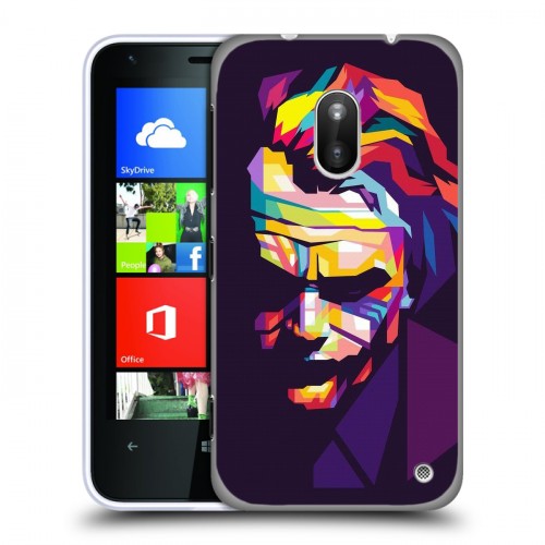 Дизайнерский пластиковый чехол для Nokia Lumia 620 Джокер