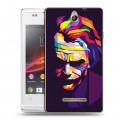 Дизайнерский пластиковый чехол для Sony Xperia E Джокер