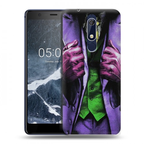 Дизайнерский пластиковый чехол для Nokia 5.1 Джокер