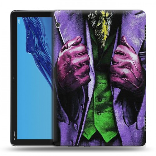 Дизайнерский силиконовый с усиленными углами чехол для Huawei MediaPad T5 Джокер
