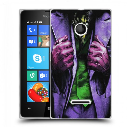 Дизайнерский пластиковый чехол для Microsoft Lumia 435 Джокер