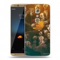 Дизайнерский пластиковый чехол для ZTE Axon 7 Джокер