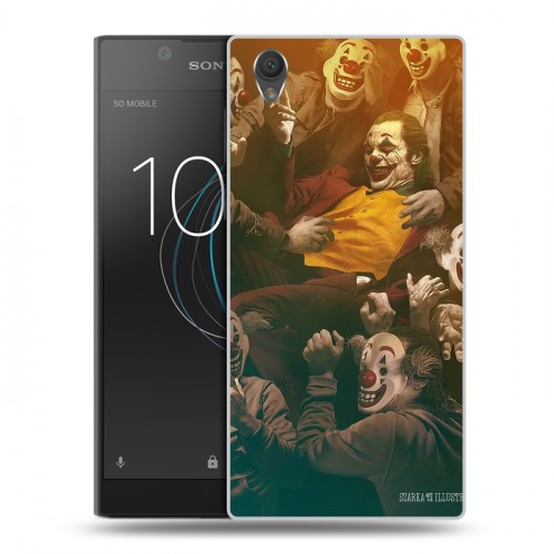 Дизайнерский пластиковый чехол для Sony Xperia L1 Джокер