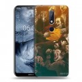 Дизайнерский силиконовый чехол для Nokia 6.1 Plus Джокер