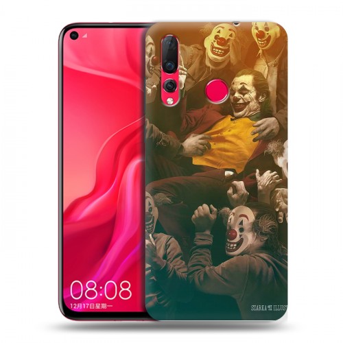 Дизайнерский пластиковый чехол для Huawei Nova 4 Джокер