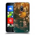 Дизайнерский пластиковый чехол для Nokia Lumia 620 Джокер