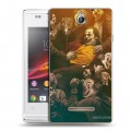 Дизайнерский пластиковый чехол для Sony Xperia E Джокер