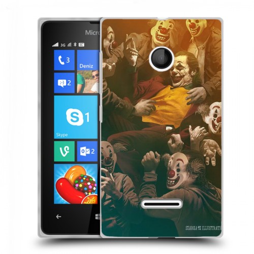 Дизайнерский пластиковый чехол для Microsoft Lumia 435 Джокер