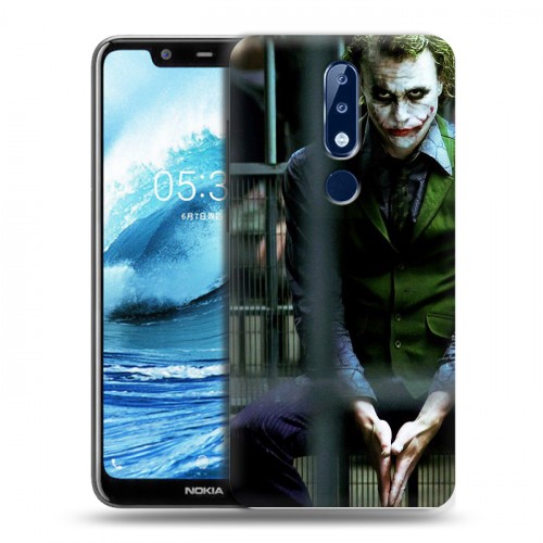 Дизайнерский силиконовый чехол для Nokia 5.1 Plus Джокер