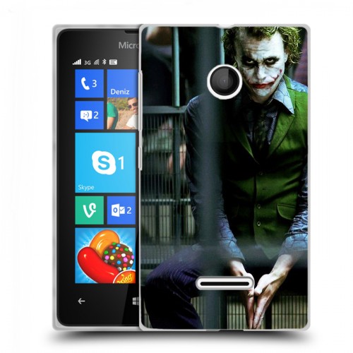 Дизайнерский пластиковый чехол для Microsoft Lumia 435 Джокер