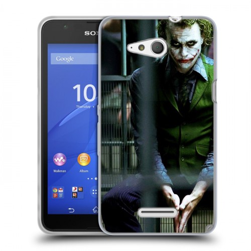 Дизайнерский пластиковый чехол для Sony Xperia E4g Джокер