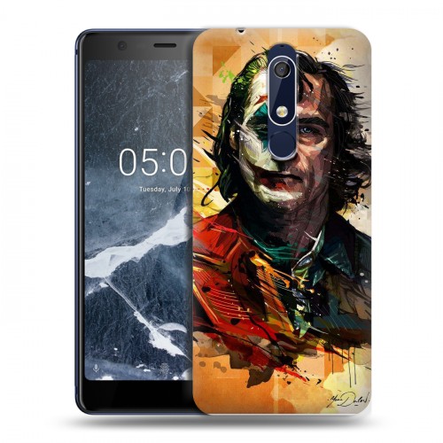 Дизайнерский пластиковый чехол для Nokia 5.1 Джокер