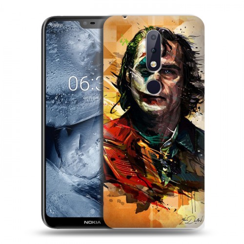 Дизайнерский пластиковый чехол для Nokia 6.1 Plus Джокер