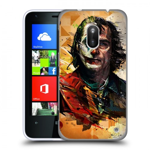 Дизайнерский пластиковый чехол для Nokia Lumia 620 Джокер