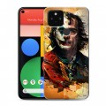 Дизайнерский пластиковый чехол для Google Pixel 5 Джокер