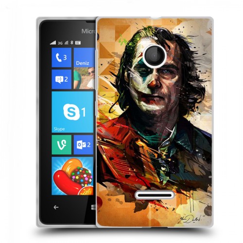 Дизайнерский пластиковый чехол для Microsoft Lumia 435 Джокер