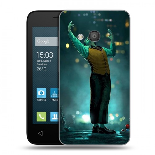 Дизайнерский силиконовый чехол для Alcatel One Touch Pixi 4 (4) Джокер