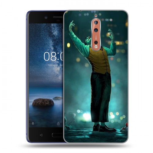 Дизайнерский пластиковый чехол для Nokia 8 Джокер