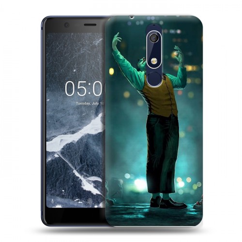 Дизайнерский пластиковый чехол для Nokia 5.1 Джокер