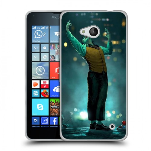 Дизайнерский пластиковый чехол для Microsoft Lumia 640 Джокер