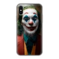 Дизайнерский силиконовый чехол для Iphone x10 Джокер