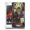 Дизайнерский пластиковый чехол для Sony Xperia L Джокер