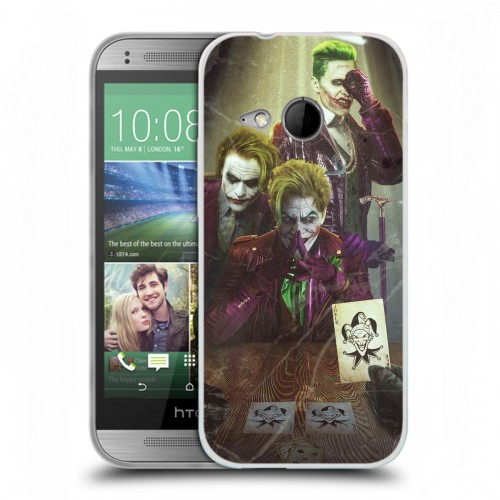 Дизайнерский пластиковый чехол для HTC One mini 2 Джокер