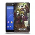 Дизайнерский пластиковый чехол для Sony Xperia E4g Джокер