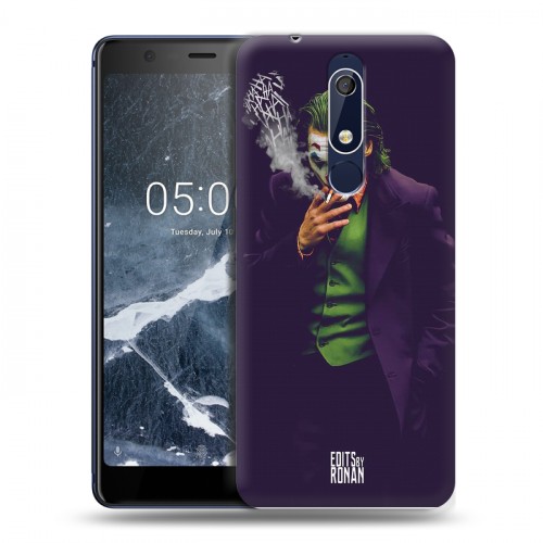 Дизайнерский пластиковый чехол для Nokia 5.1 Джокер