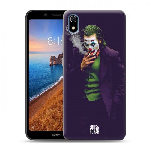 Дизайнерский силиконовый чехол для Xiaomi RedMi 7A Джокер