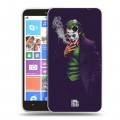 Дизайнерский пластиковый чехол для Nokia Lumia 1320 Джокер