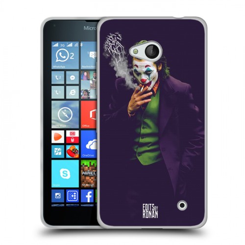 Дизайнерский пластиковый чехол для Microsoft Lumia 640 Джокер