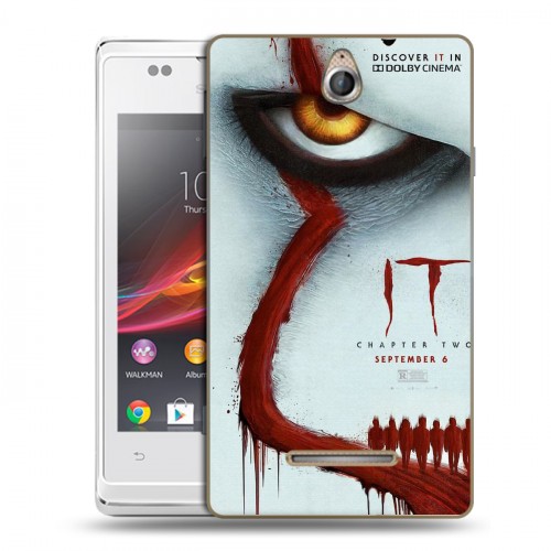 Дизайнерский пластиковый чехол для Sony Xperia E Оно