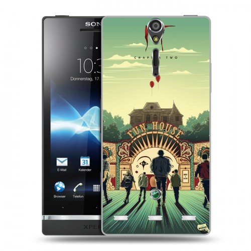 Дизайнерский пластиковый чехол для Sony Xperia S Оно