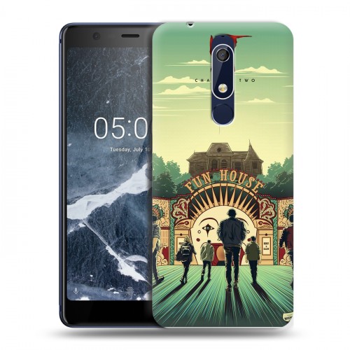 Дизайнерский пластиковый чехол для Nokia 5.1 Оно