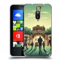 Дизайнерский пластиковый чехол для Nokia Lumia 620 Оно