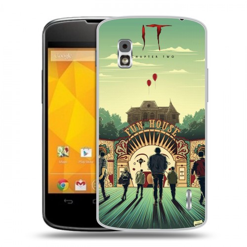 Дизайнерский пластиковый чехол для LG Google Nexus 4 Оно