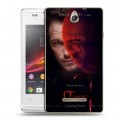 Дизайнерский пластиковый чехол для Sony Xperia E Оно